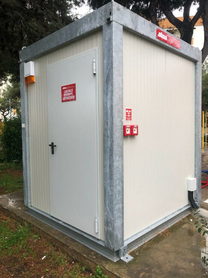 locale pompe antincendio scuola