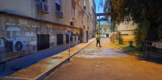Pulizia straordinaria per l’ospedale “Vittorio Emanuele II” di Bisceglie