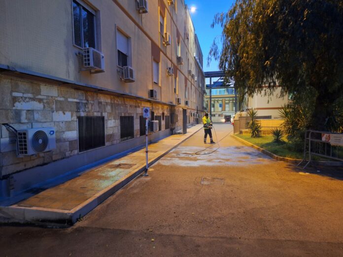 pulizia ospedale Bisceglie
