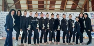 Ginnastica Iris, ottimi piazzamenti nella seconda prova del Torneo Gold Italia