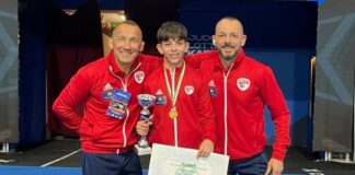 Lotta greco-romana, il biscegliese Tiziano Monopoli si laurea Campione Italiano Under 17