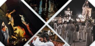 “Volti di Passione”: le immagini della Settimana Santa in un’installazione fotografica nel centro storico