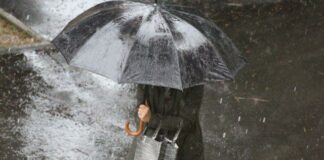 Pioggia, allerta meteo gialla dalla mezzanotte del 9 marzo