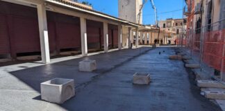 «Non c’è tempo da perdere, procedono gli interventi alla piazza del pesce», rimarca il sindaco Angarano