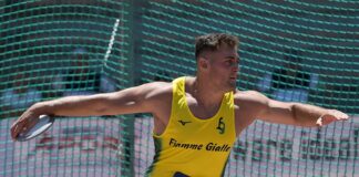 Lancio del disco, brillante prova per Carmelo Musci a Bari