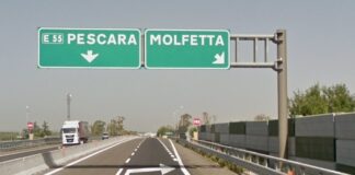 Autostrada A14, il tratto fra Trani e Molfetta sarà chiuso nella notte tra venerdì e sabato