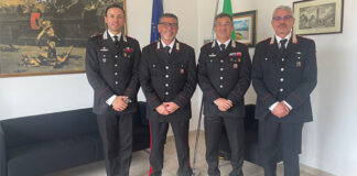 Il Brigadiere Capo biscegliese dei Carabinieri Vito Lanotte, in servizio a Trani, va in pensione: il saluto dei colleghi