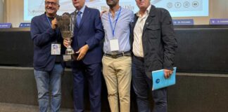Il Bisceglie Calcio premiato durante l’Assemblea elettiva di LND Puglia