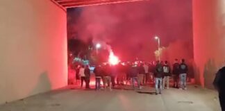 Crisi Bisceglie Calcio, perentoria contestazione del tifo verso i vertici della società