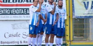 Virtus Bisceglie, disco rosso a Palese