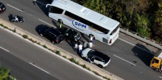 Tre auto coinvolte in un tamponamento sulla statale 16 bis fra Trani e Bisceglie, tre feriti lievi