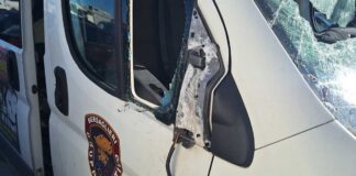 Amaro rinvenimento nelle campagne di Cerignola: il furgone della società di karate devastato e cannibalizzato