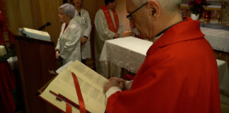 Festa di Santa Lucia, Santa Messa nella cappella dell’ospedale “Vittorio Emanuele II”