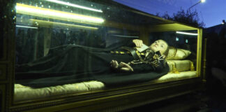 La reliquia del corpo di San Gabriele dell’Addolorata saluta Bisceglie