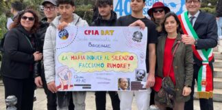 Il CPIA BAT- Gino Strada in marcia contro le mafie
