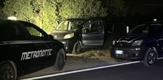 Era stato rubato a Bisceglie, furgone intercettato a Ruvo: malviventi messi in fuga dai Metronotte