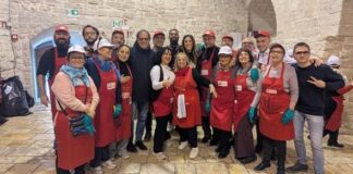 Il bilancio del pranzo di Natale della Caritas alle Vecchie Segherie Mastrototaro