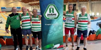 Atletica, argento per la staffetta della Pedone Riccardi ai Campionati Italiani Master