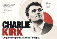 Comitato Progetto Uomo, una serata per la vita e la famiglia nel ricordo di Charlie Kirk