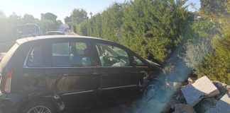 Auto perde il controllo sulla Corato-Ruvo, ferito un 22enne biscegliese