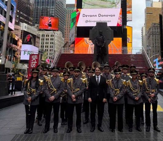 Bisceglie trionfa a New York: il Gran Concerto Bandistico sfila alla Columbus Day Parade
